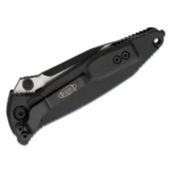 Microtech Socom Elite S/E-M Black Tactical Partial Serrated – 160-2T