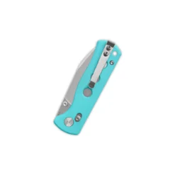 QSP Canary Glyde Lock, 14C28N Stonewashed, Tiffany Blue G10 – QS150GL-C1