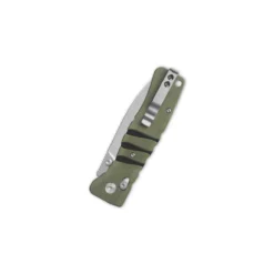 QSP Ripley Glyde Lock Pocket Knife 14C28N Blade Green/Black G10 Handle – QS160 – C1