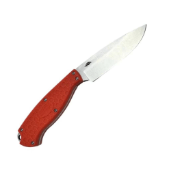 Honey Badger Outfitter HB5306 Fixed Blade Camp Knife -Orange Kydex Sheath