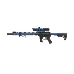 UTG Sporting Type Ultra Slim Angled Foregrip, M-LOK, Matte Blue – MT-AFGM01B