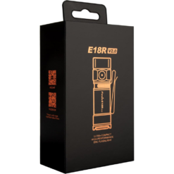 Fenix E18R V2.0 LED Flashlight (Nebula Purple) Gift Box Edition