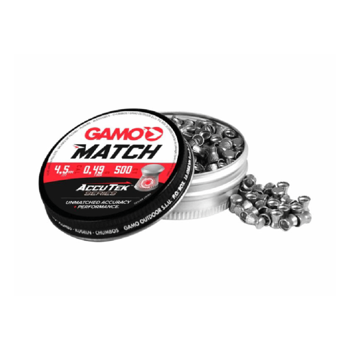 Gamo AccuTek Match Pellets 5.5mm Caliber 250 Count