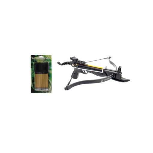 EK Archery Cobra Aluminum Crossbow Black 80LB (CR-039BK Combo)