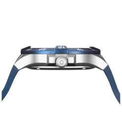 Blue Silicone Glock Watch - GW-15-5-22