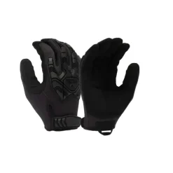 Pyramex Venture Gear Tactical Heavy-Duty Impact Operator gloves, Black