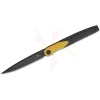 BESTECH 14C28N BLACK STONEWASH G10 YELLOW&BLACK HANDLE - BMK14F