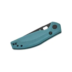 BESTECH Button lock D2 BLACK PVD G10 GREY HANDLE - BMK12C-2