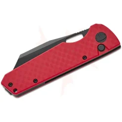 BESTECH D2 BLACK PVD WITH CARBON FIBRE PATTERN RED HANDLE - BMK11F