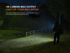 Fenix Sw05r-Red Flashlight Black