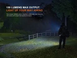Fenix SW05R-UV Flashlight Black