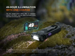 Fenix SW05R-UV Flashlight Black