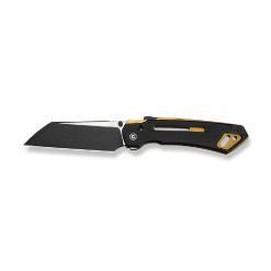 CIVIVI Buster FG Black Coarse Thumb Stud & Superlock Knife G10 Handle (4.2" Nitro-V Blade) C24052-1