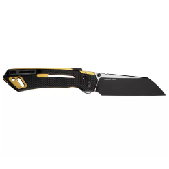 CIVIVI Buster FG Black Coarse Thumb Stud & Superlock Knife G10 Handle (4.2" Nitro-V Blade) C24052-1