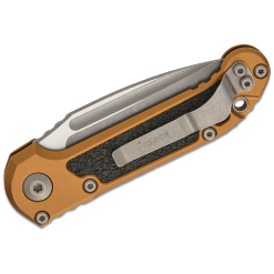 Microtech Ludt Apocalyptic Drop Point Tan Handle - 1135-10APTA