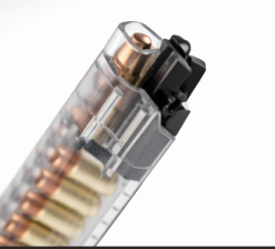 G&G Piranha 20 Round Transparent Long Magazine – G-08-189 Extended Airsoft Magazine