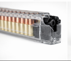 G&G Piranha 20 Round Transparent Long Magazine – G-08-189 Extended Airsoft Magazine