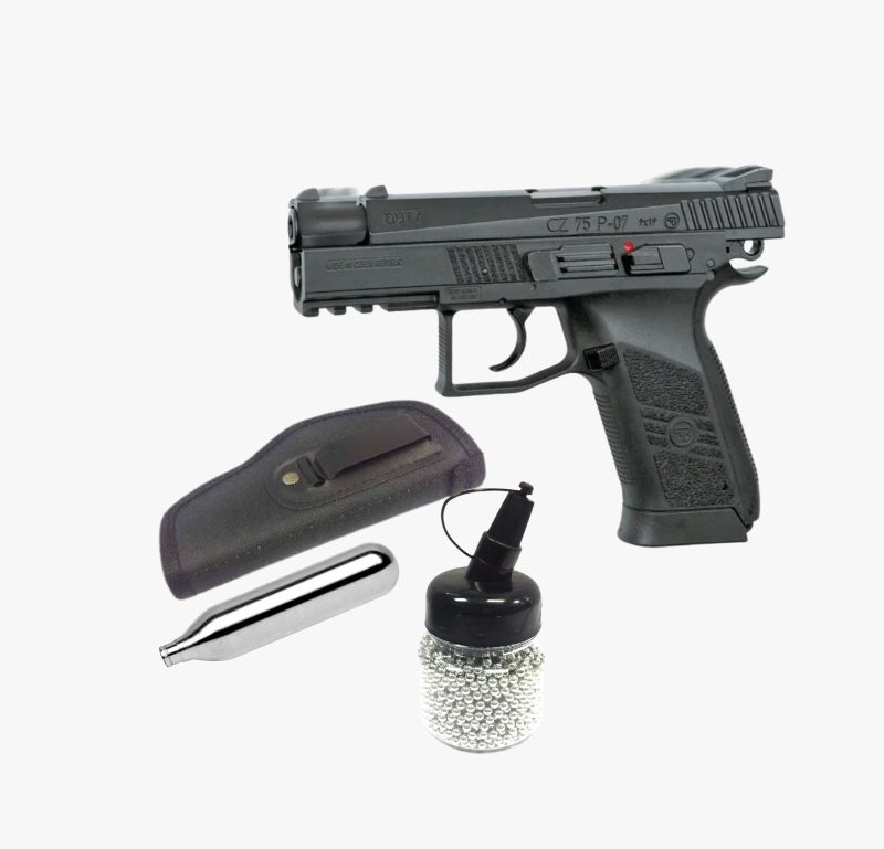 ASG CZ 75 P07 Duty Combo 4.5mm CO2 BB Pistol (GNB) – 16726