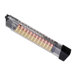 G&G Piranha 20 Round Transparent Long Magazine – G-08-189 Extended Airsoft Magazine