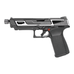 &G GTP9 Gas Blowback 6mm Airsoft Pistol-Silver GAS-GPM-T9M-SBB-ECM GTP 9 MS