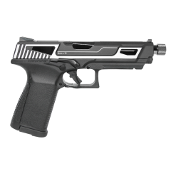 G&G GTP9 Gas Blowback 6mm Airsoft Pistol-Silver GAS-GPM-T9M-SBB-ECM GTP 9 MS