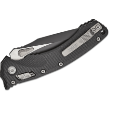 MICROTECH AMPHIBIAN RAM-LOK BLACK STD G-10 BLACK - 137RL-1FLGTBK