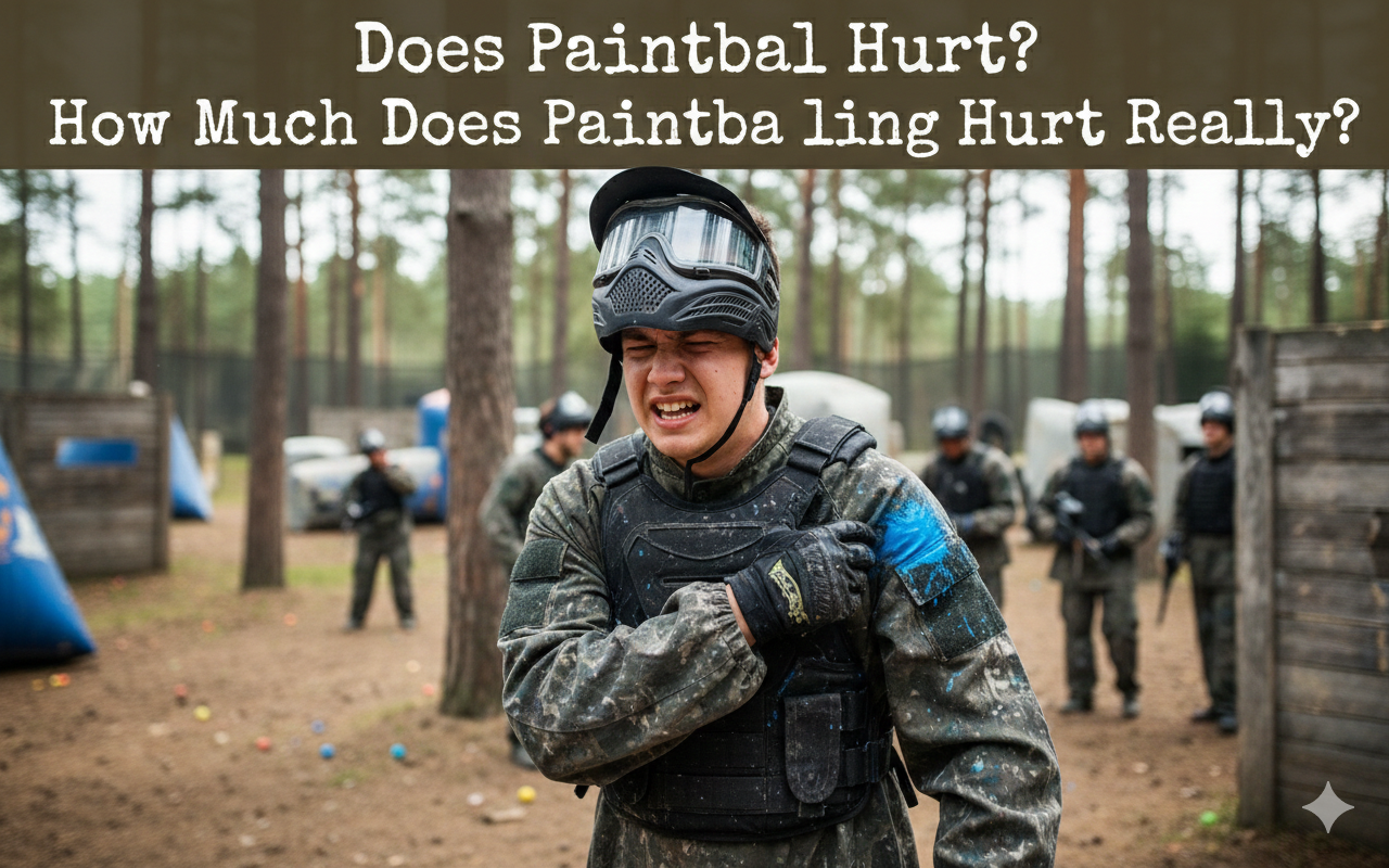 Does Paintball Hurt? How Much Does Paintballing Hurt Really?
