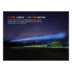 Fenix HT18R V2.0 3700 Lumen LED Flashlight