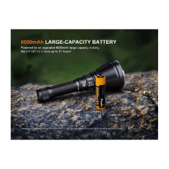 Fenix HT18R V2.0 3700 Lumen LED Flashlight