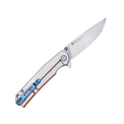 Ruike P801-SF Folding Knife | G10 Grey Handle EDC Knife
