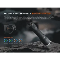 Fenix TK17 LED Flashlight (Black)