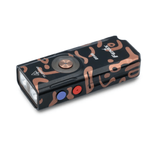 Fenix E06R LED Flashlight (Graffiti) – 700 Lumens USB-C Rechargeable EDC Keychain Torch