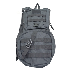 Ballistic Tactical Hydration Backpack Black – Water Bladder Ready Tactical Pack FAS9-13B