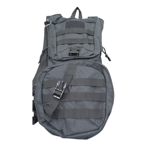 Ballistic Tactical Hydration Backpack Black – Water Bladder Ready Tactical Pack FAS9-13B