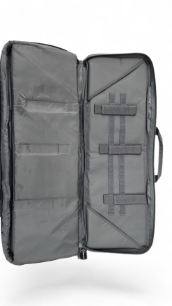 Ballistic Gun Case Backpack 90cm Grey – Tactical Rifle Carry Backpack FAS10-1G
