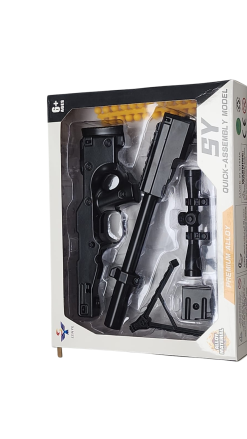 FAS4-9 SY PREMIUM ALLOY QUICK-ASSEMBLY MODEL TOY GUN SOFT BBS