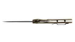 FAS7-17 POCKET KNIFE FOLDING WITH OLIVE HANDLE