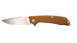 FAS7-19 POCKET KNIFE FOLDING WITH BROWN HANDLE