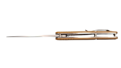 FAS7-19 POCKET KNIFE FOLDING WITH BROWN HANDLE