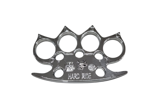 FAS7-3 KNUCKLE DUSTER SILVER HARD RIDE