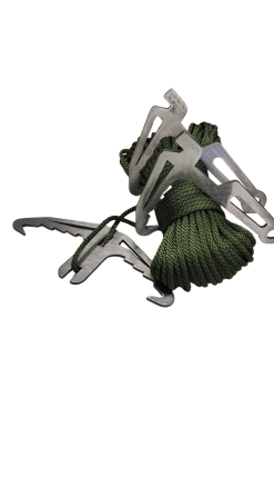 FAS8-7 ROPE WITH CLIMBING HOOKS (grapling hock)