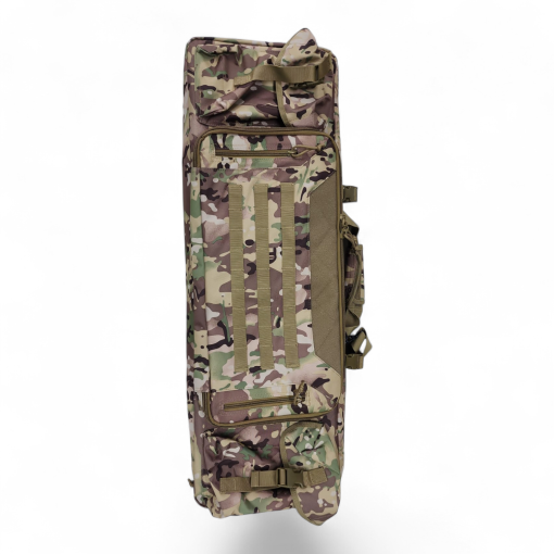 Ballistic Double Gun Case Backpack 90cm Multi Camo – Tactical Rifle Carry Bag FAS9-1M