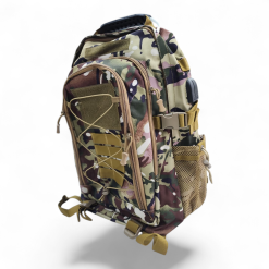 Ballistic Tactical Backpack 30L Multi Camo – Usb & Aux Port Edc Travel Backpack FAS9-16M