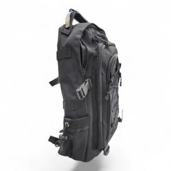 Ballistic Tactical Backpack 30L Black – Usb & Aux Port Everyday Carry Travel Backpack FAS9-16B