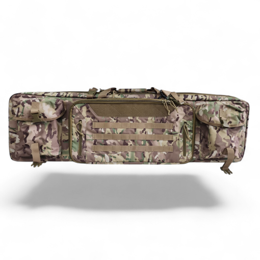 Ballistic Double Gun Case Backpack 108cm Multi Camo –Tactical Rifle Carry Bag FAS9-2M