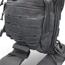 Ballistic Tactical Sling Bag Black – Compact Crossbody Shoulder Pack FAS9-20B