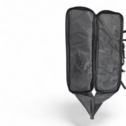 Ballistic Backpack Gun Case 85cm Black – Tactical Rifle Carry Bag with Shoulder Straps FAS9-6B