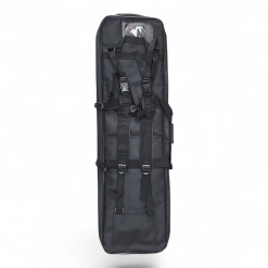 Ballistic Backpack Gun Case 95cm Black – Tactical Rifle Carry Bag with Shoulder Straps FAS9-7B