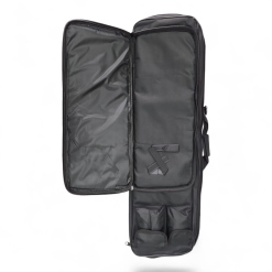 Ballistic Backpack Gun Case 95cm Black – Tactical Rifle Carry Bag with Shoulder Straps FAS9-7B