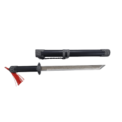 Mini Katana Sword Display with Stand – FAS3-9 1Pcs Small Decorative Katana Black/Grey